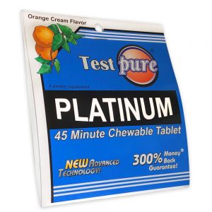 Test Pure® Platinum 45 Minute Chewable Tablet 1 Pack