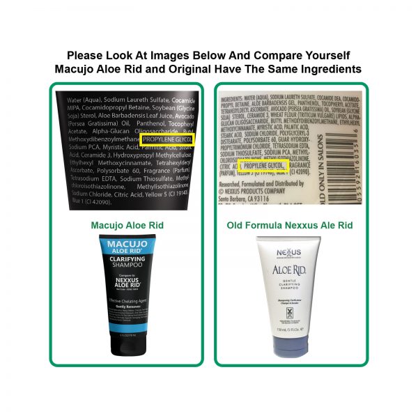 Macujo Aloe Rid Shampoo - Image 3