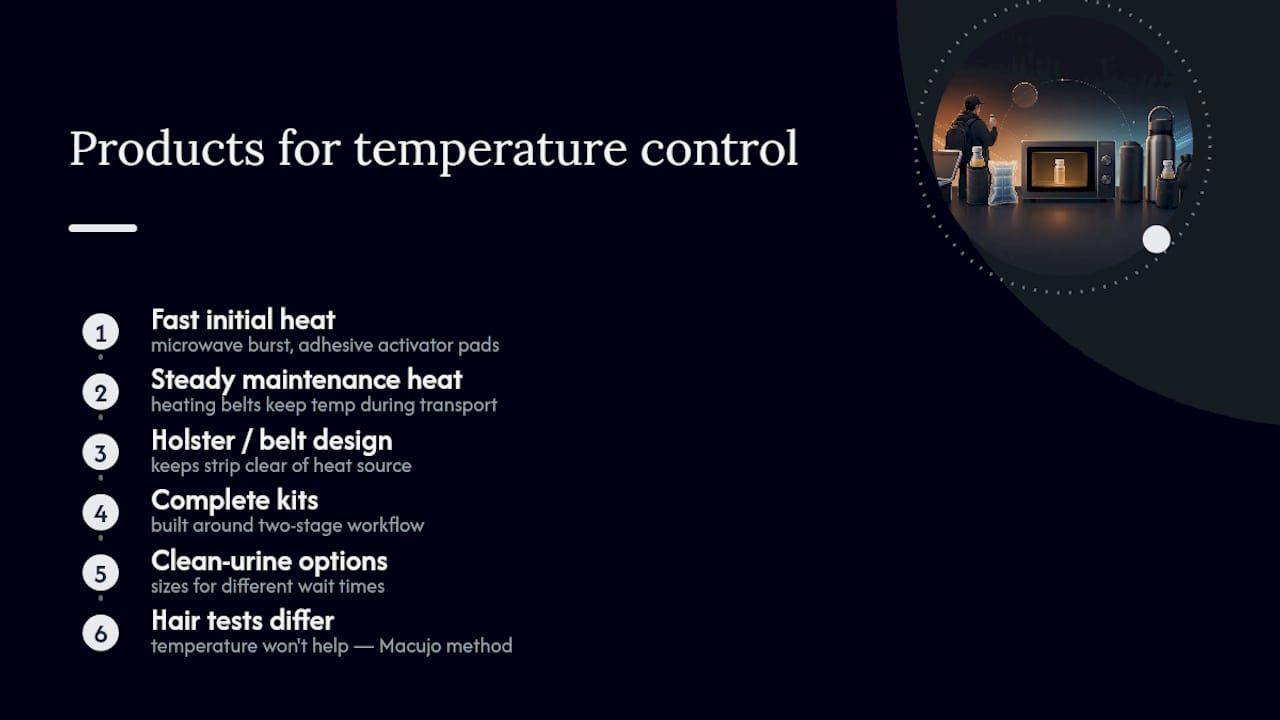 Products That Make Temperature Control Easier — overview diagram