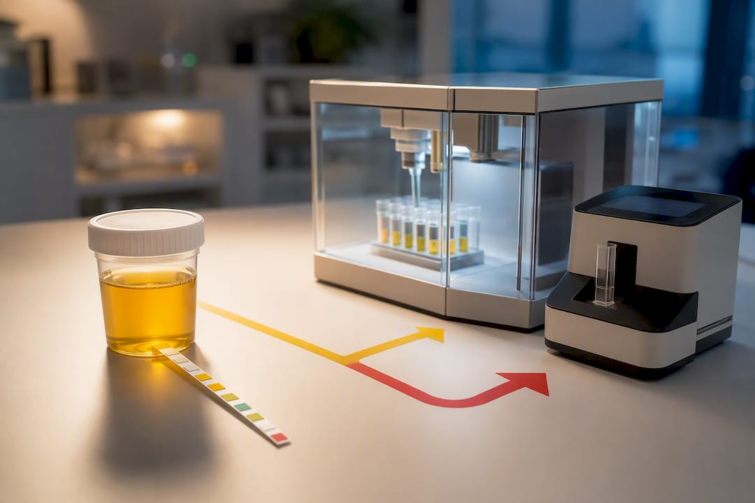Two-stage urine validity screening process
