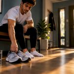 Person resting instead of exercising before test