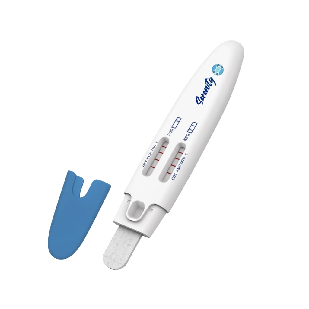 12-Panel Oral Fluid Drug & Alcohol Test Kit