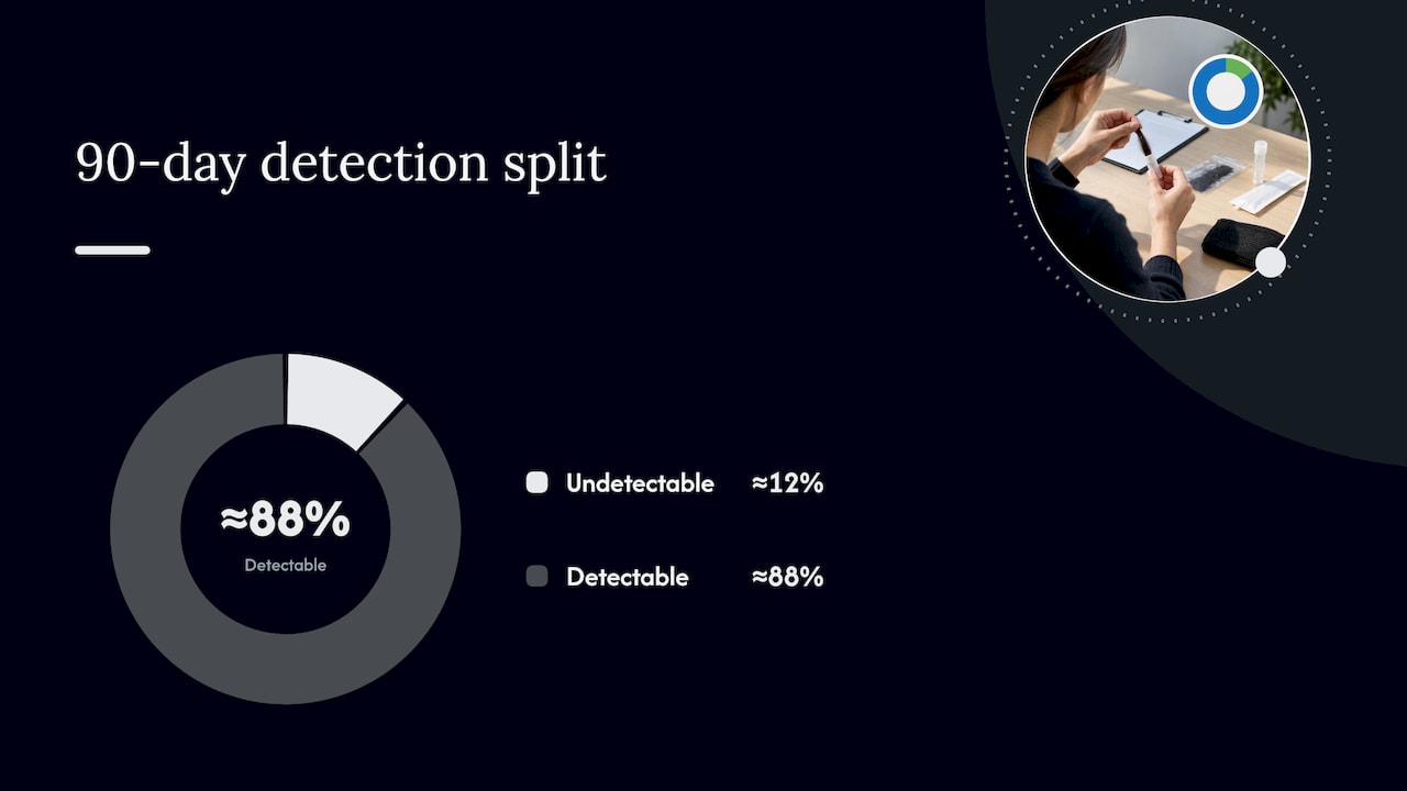 Hair testing 90-day detection timeline