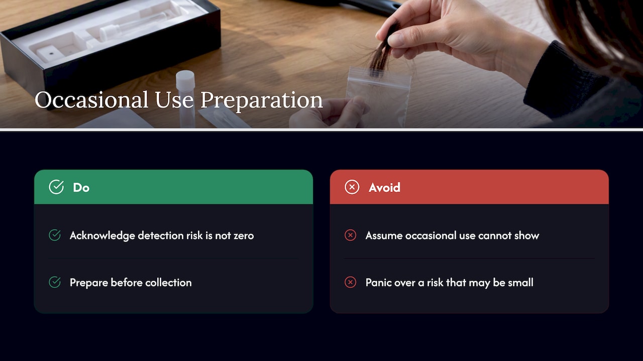 Our perspective: why occasional users should still prepare — overview diagram